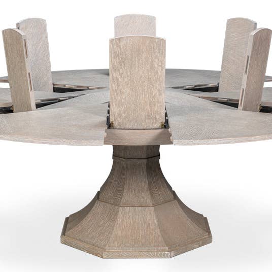 LOOMLAN - Wholesale Side Table - Giselle Jupe Extendable Wooden Dining Table3