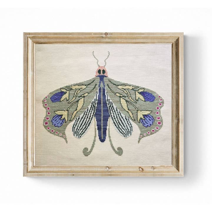 The Wishing Thorn - Wholesale Embroidery/Cross Stitch Supplies - Flower Moth III1