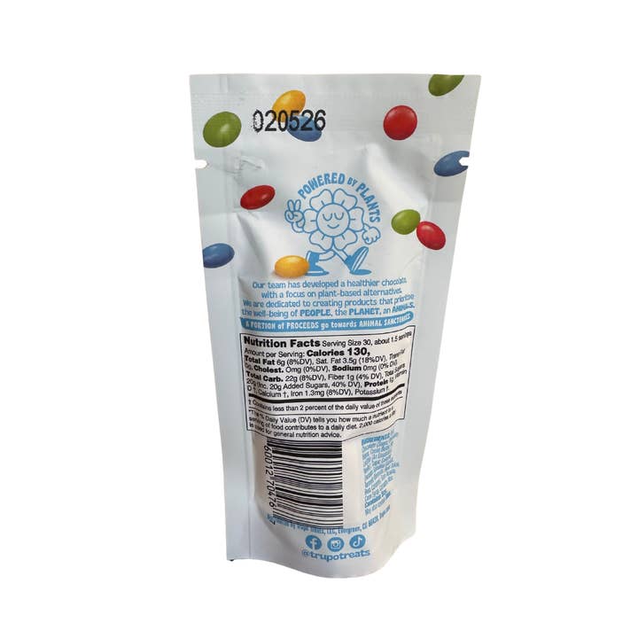 Trupo Treats - Wholesale Chocolate Covered Sweets - 6 Oz Earth Gems (LARGE pouch) with hang holes!5