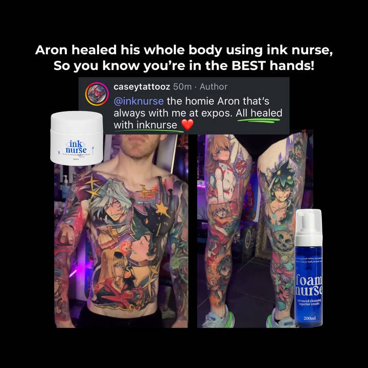 Ink Nurse - Wholesale Tattoo ointment/care - 50ml Ink Nurse Remedy Cream (tattoo aftercare)18