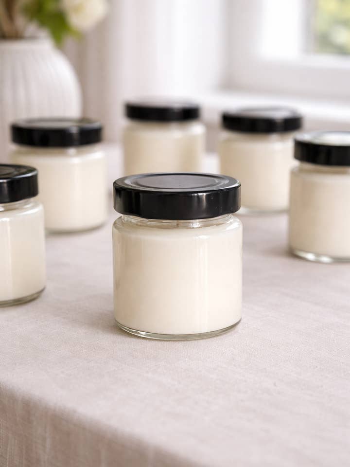 Weiße Etikett - 100% Sojakerze - 6 Düfte zur Auswahl für den Großhandel von SCENT STORIES by Joanna