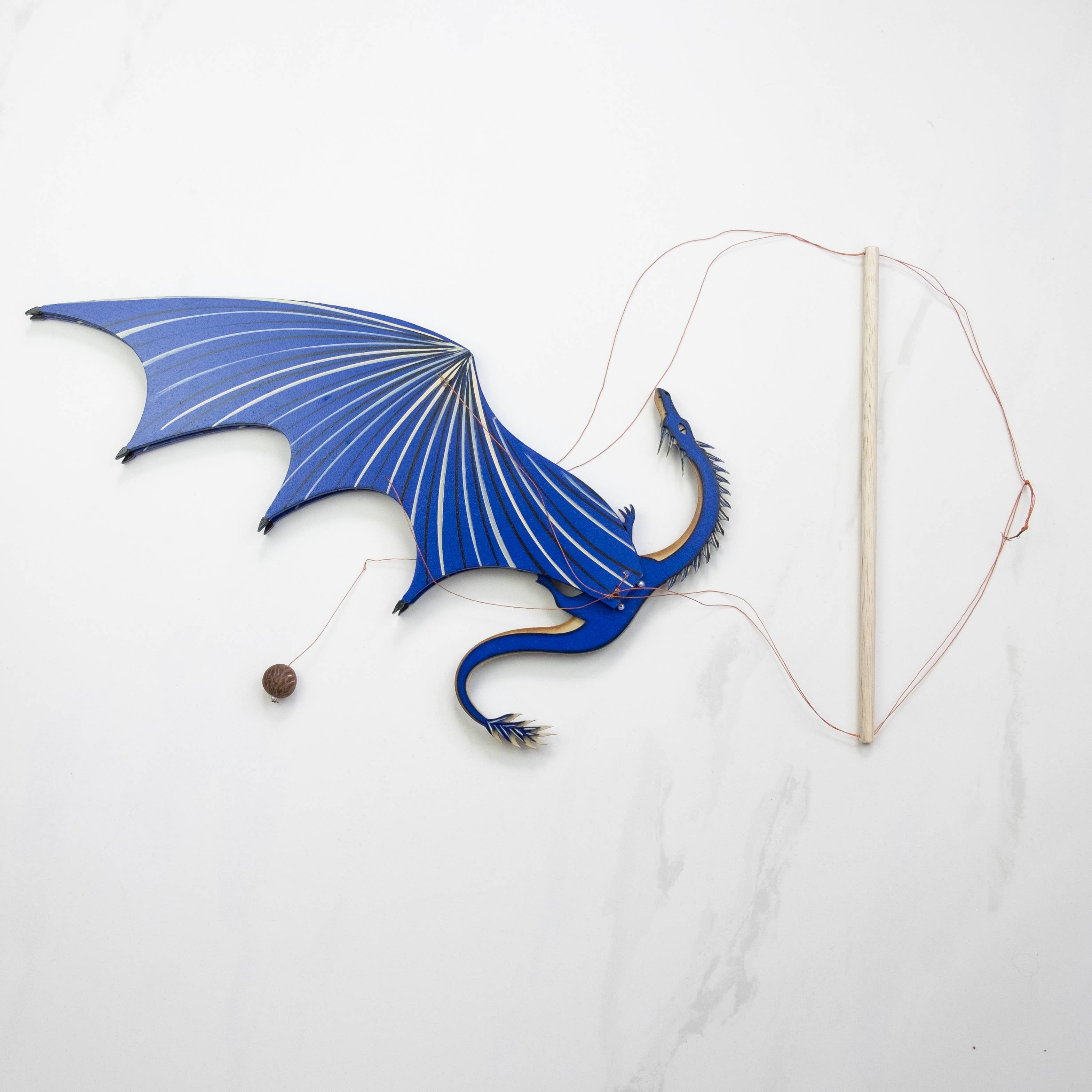 Tulia's Artisan Gallery - Wholesale Mobile - 32" XL Dragon Flying Mobile9