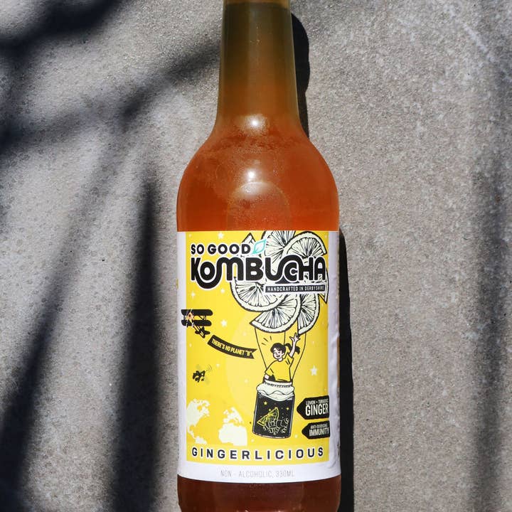 So Good Kombucha - Wholesale Kombucha - So Good Kombucha - Gingerlicious