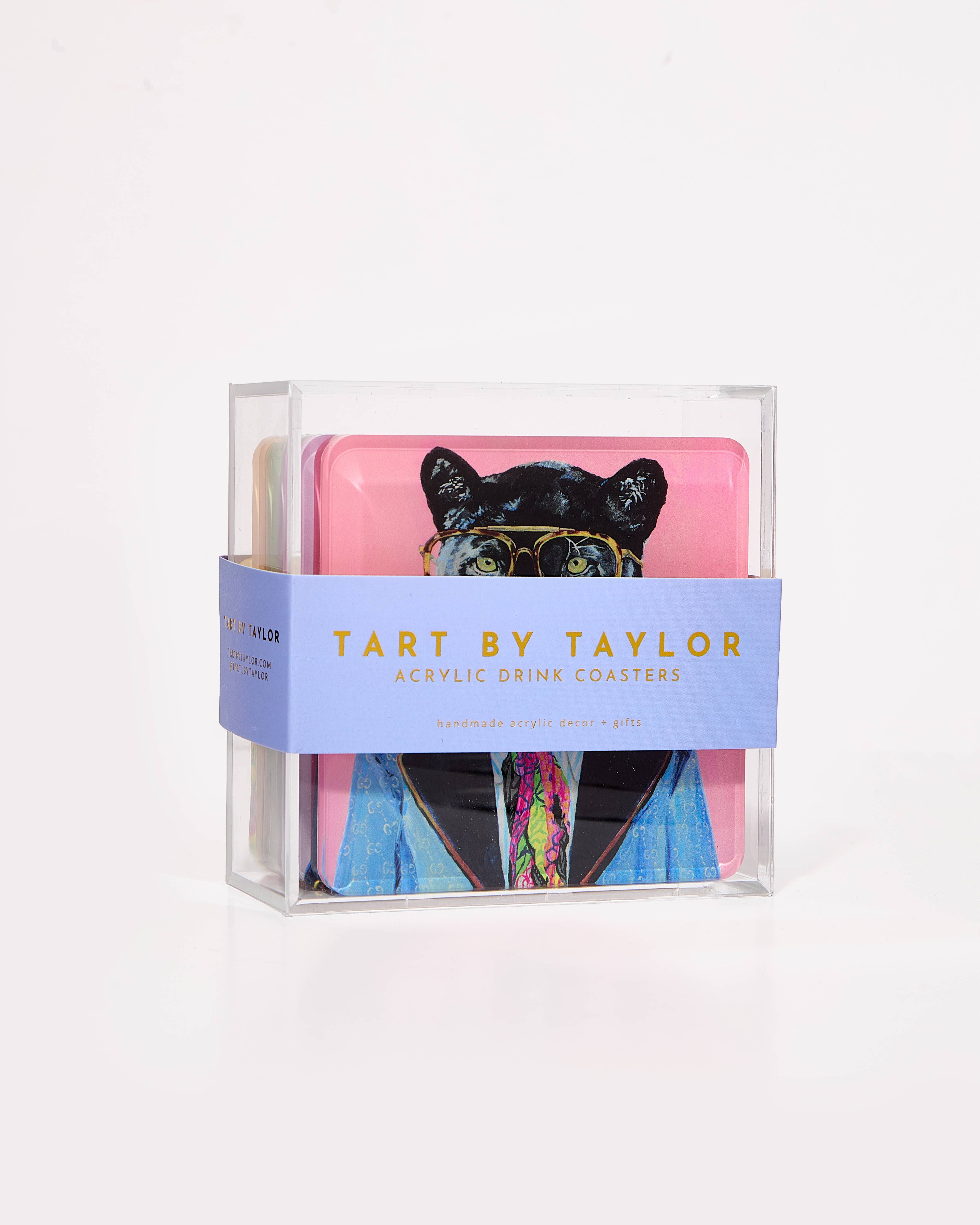 Tart By Taylor - Wholesale Coasters - Big Cats (Set of 4) Coasters1