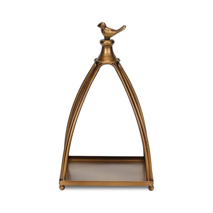 Cheungs Home Decor - Wholesale Lantern - Veldra Curved Mini Table Lantern & Bird Accent5