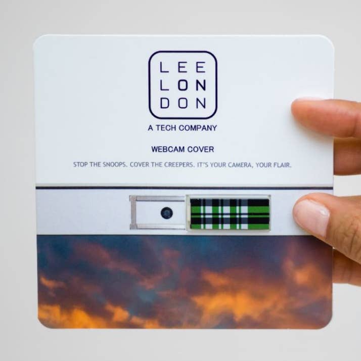 Webcam Cover, Plaid for wholesale by LEE LONDON