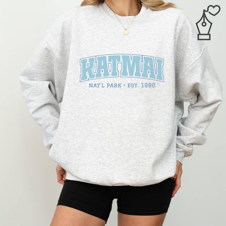 Sweat-shirt du parc national de Katmai, pull NPS pour la vente par KylieBeth Designs