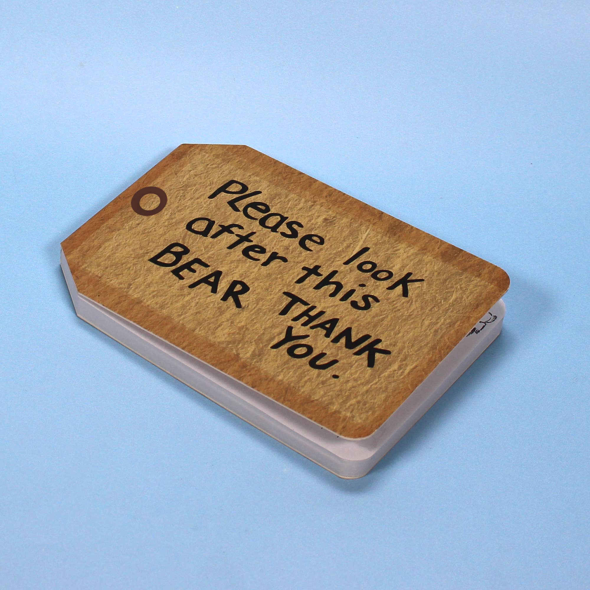 Half Moon Bay - Wholesale Notebook - Pocket Notebook Shaped - Paddington (Tag)5