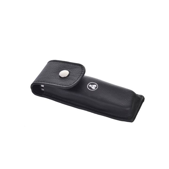 LAGUIOLE HERITAGE - Wholesale Pocket Knife/Holder - Laguiole Heritage Hunting Knife Set with Black Leather Case 7