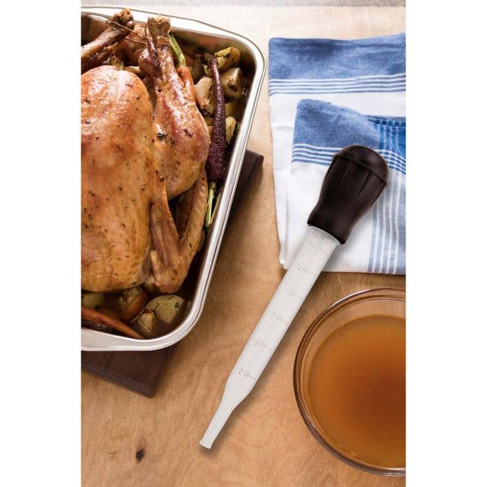 HIC - Harold Import Co. - Wholesale Kitchen Tool/Gadget - HIC Kitchen Roasting Heat Resistant Turkey Baster And Meat Marinade5