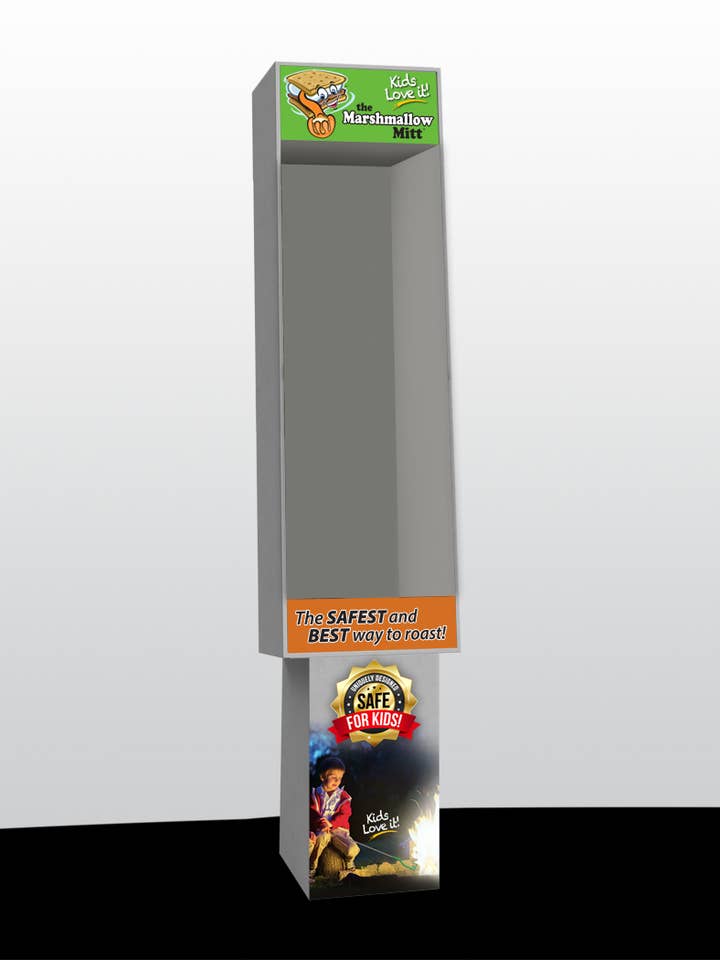 Marshmallow Mitt Island Display for engroshandel hos Outdoor Fun For All, LLC