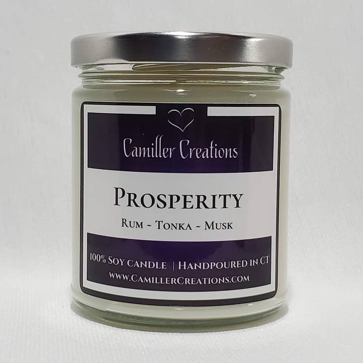 Bougie Prosperity pour la vente par Camiller Creations