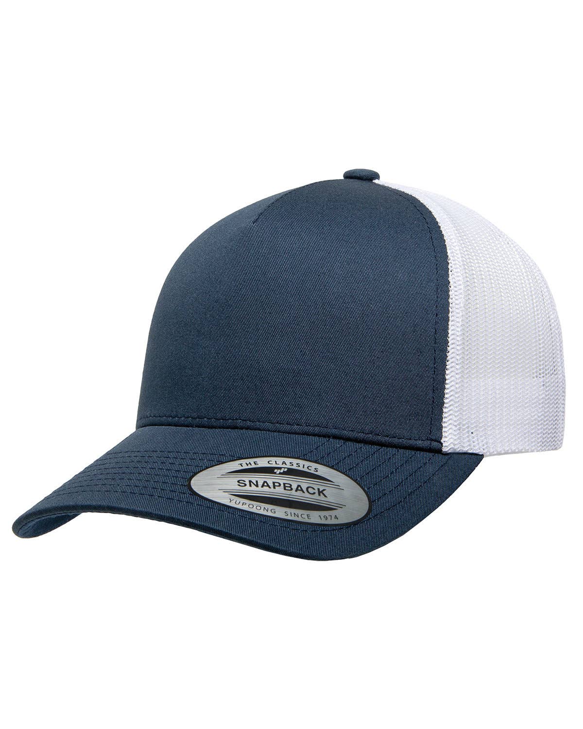 Total Apparel - Wholesale Trucker Hat - Unisex - Yupoong Adult 5-Panel Retro Trucker Cap | 65069