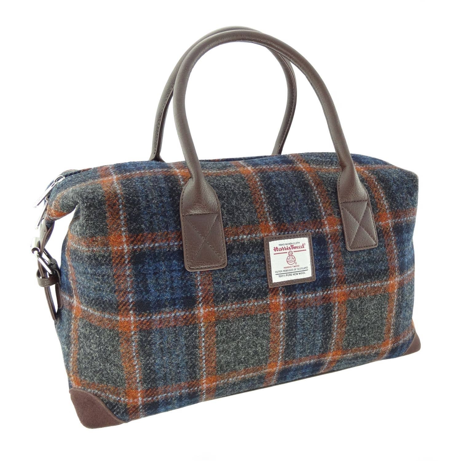 Dublin Gift Company - Vente Sac de voyage – unisexe - Sac de voyage tartan Harris Tweed écossais1