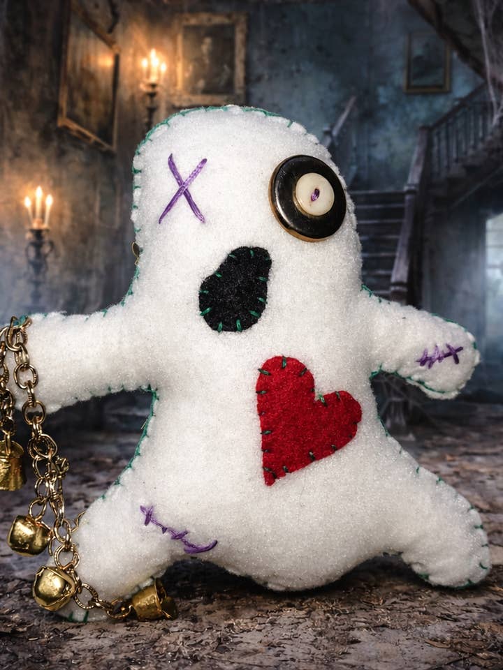 Bambola Poppet Magica Fatta a Mano Fantasma Hoodoo Voodoo Magia per la vendita all'ingrosso da parte di The Clairity Room