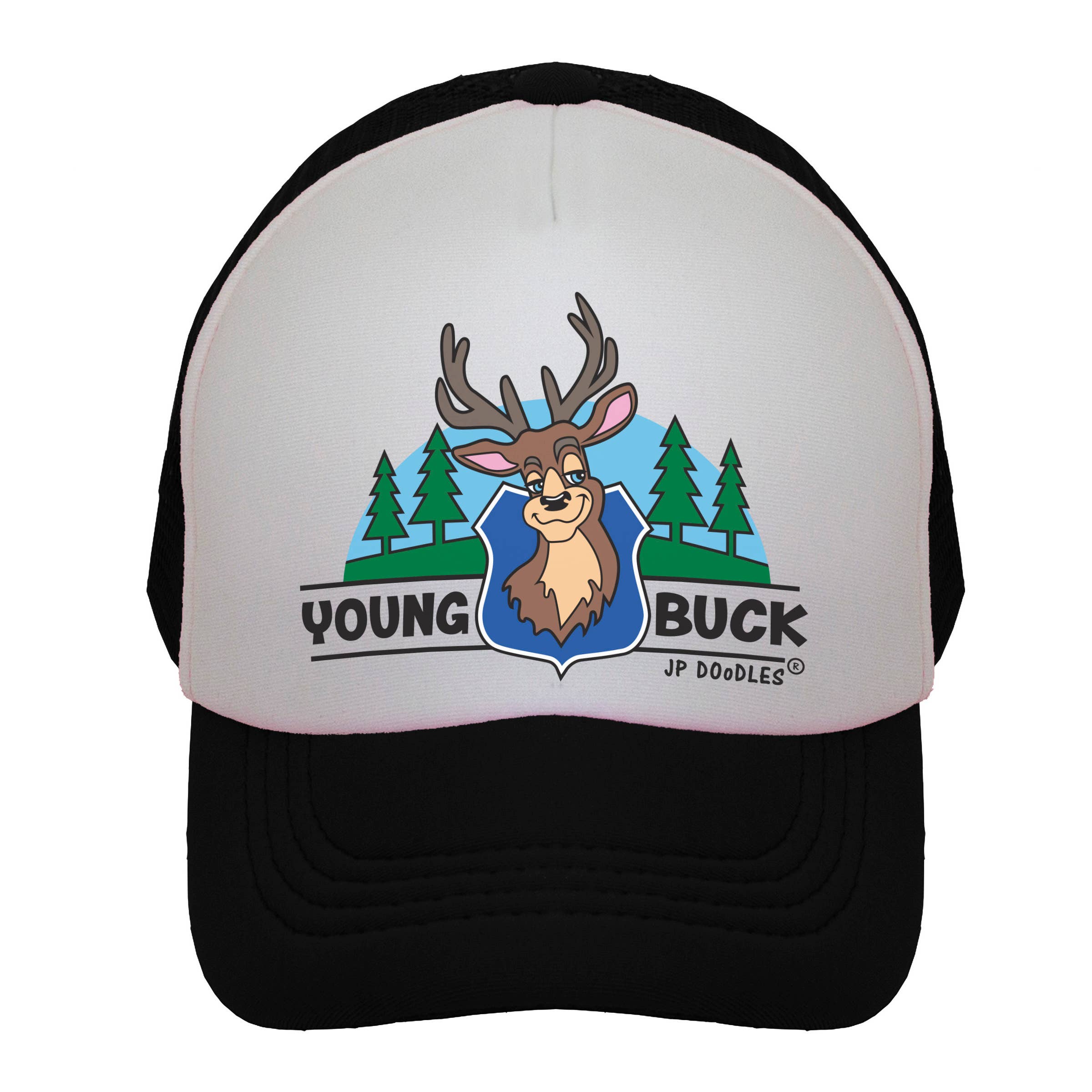 JP Doodles – wholesale Kids hat – Kids – Young Buck Kids Trucker Hat3