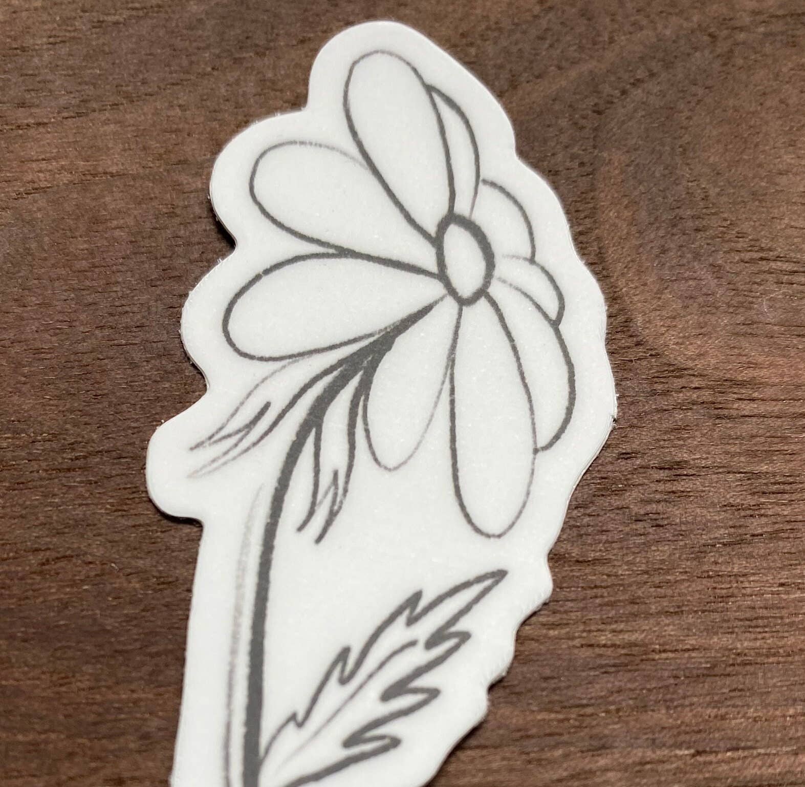 Beth Ann Erickson Designs - Wholesale Sticker - Daisy Stickers Water Bottle, Daisy Stickers1