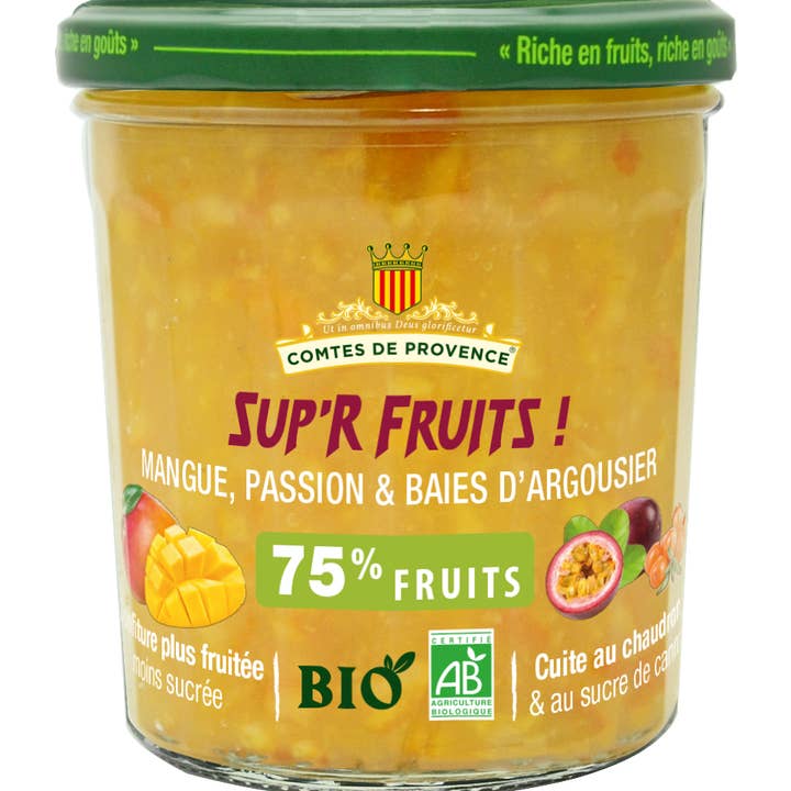 Comtes de Provence - Wholesale Jam/Jelly - Superfruit Jam - Mango - Passion & Argou Berries0