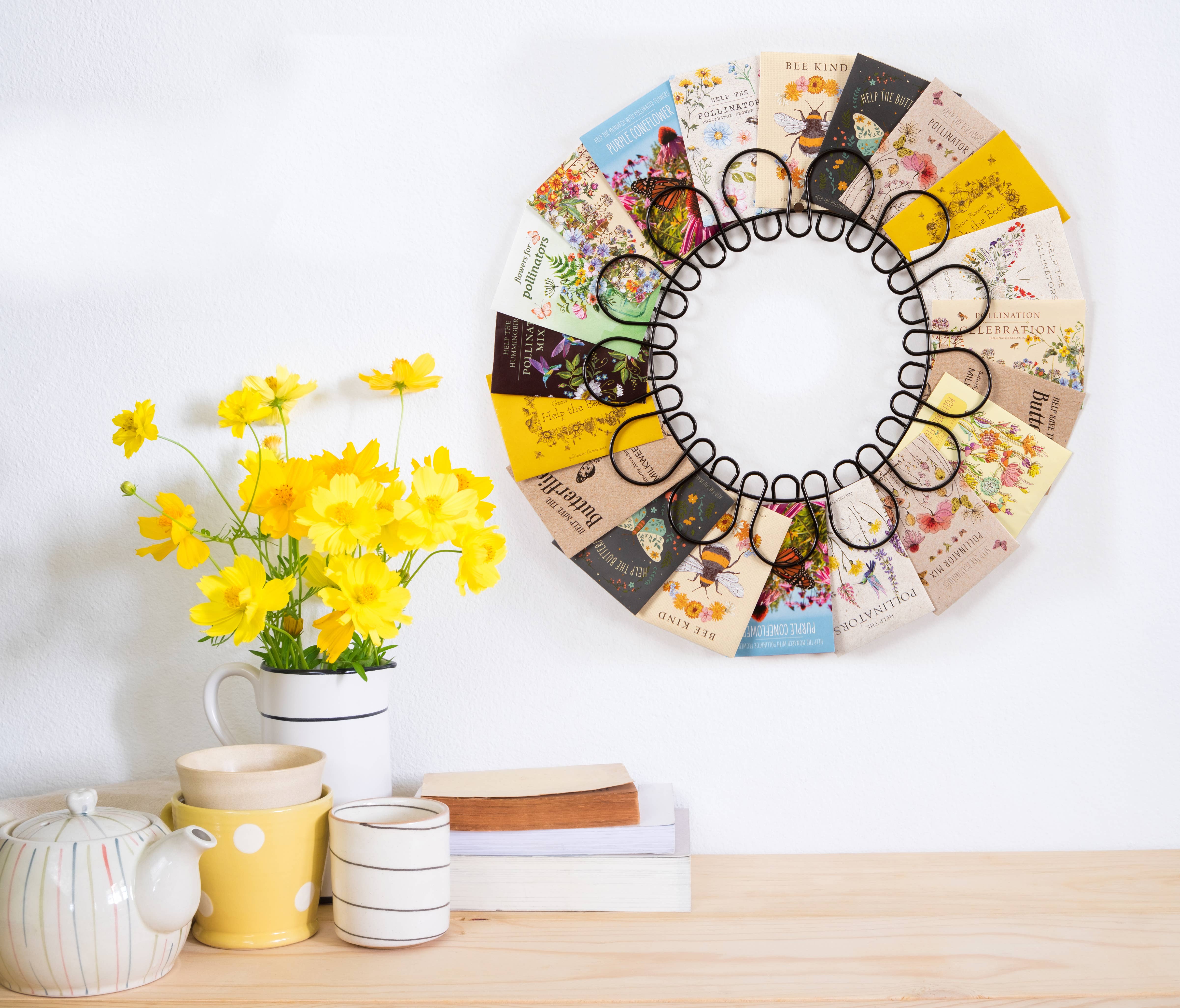 Bentley Seed Co. - Vente Couronne - Couronne pour pollinisateurs - 40 sachets de graines1