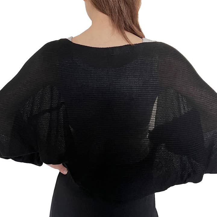 Fennco Styles – Engroshandel Cardigan - Dame – Ribstrikket cardigan bolero shrug24