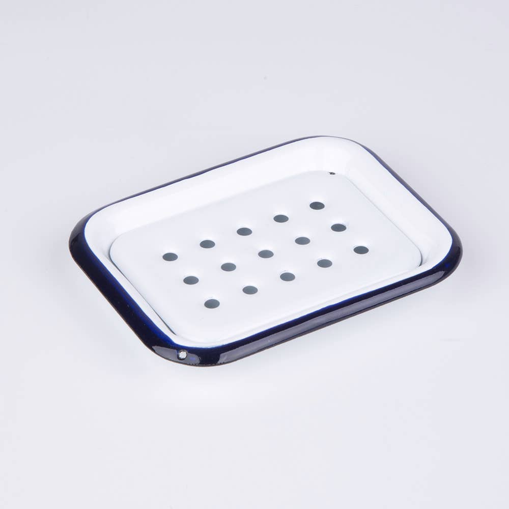 Emalco Enamelware - Wholesale Bath Soap Dish - Enamel Soap Dish | PLAIN3