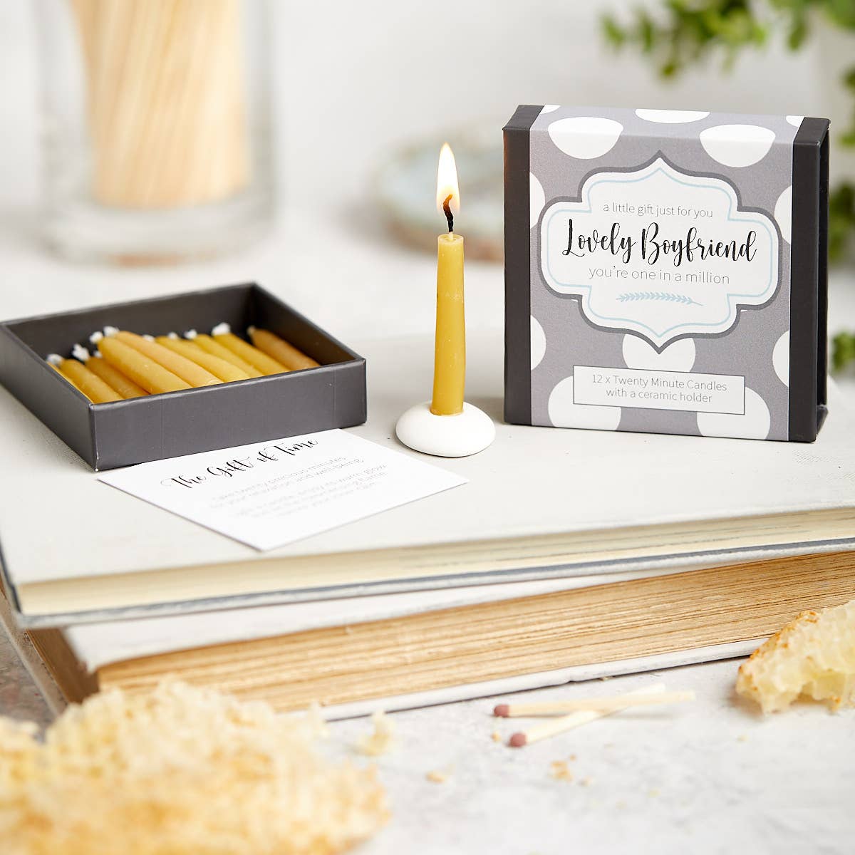 Cotton & Grey - Wholesale Tapered Candle/Candlestick - Lovely... Bundle (Mixed)98