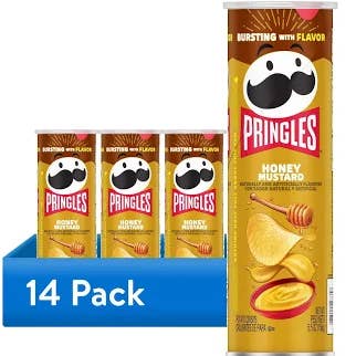 Pringles Honey Mustard 5.5OZ/14CT for wholesale by L&F Universal Goods