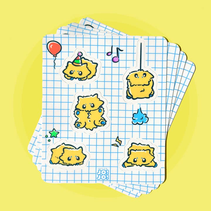 Joltik Sticker Sheet for wholesale by HeyyoJojo