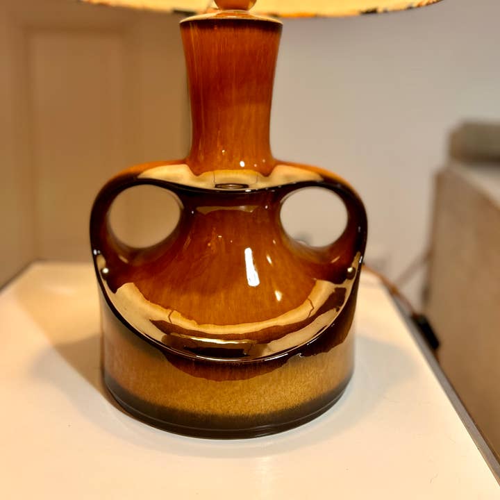 Roomlight Studio – Großhandel Akzent-/Schreibtischleuchte – Mid Century Keramik Lampe von Göbel - West German Pottery1