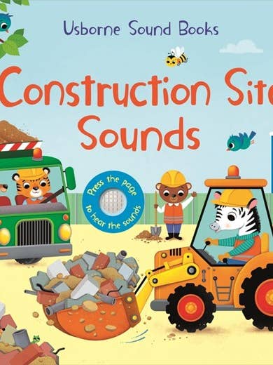 Construction Site Sounds: Sam Taplin for wholesale by HarperCollins