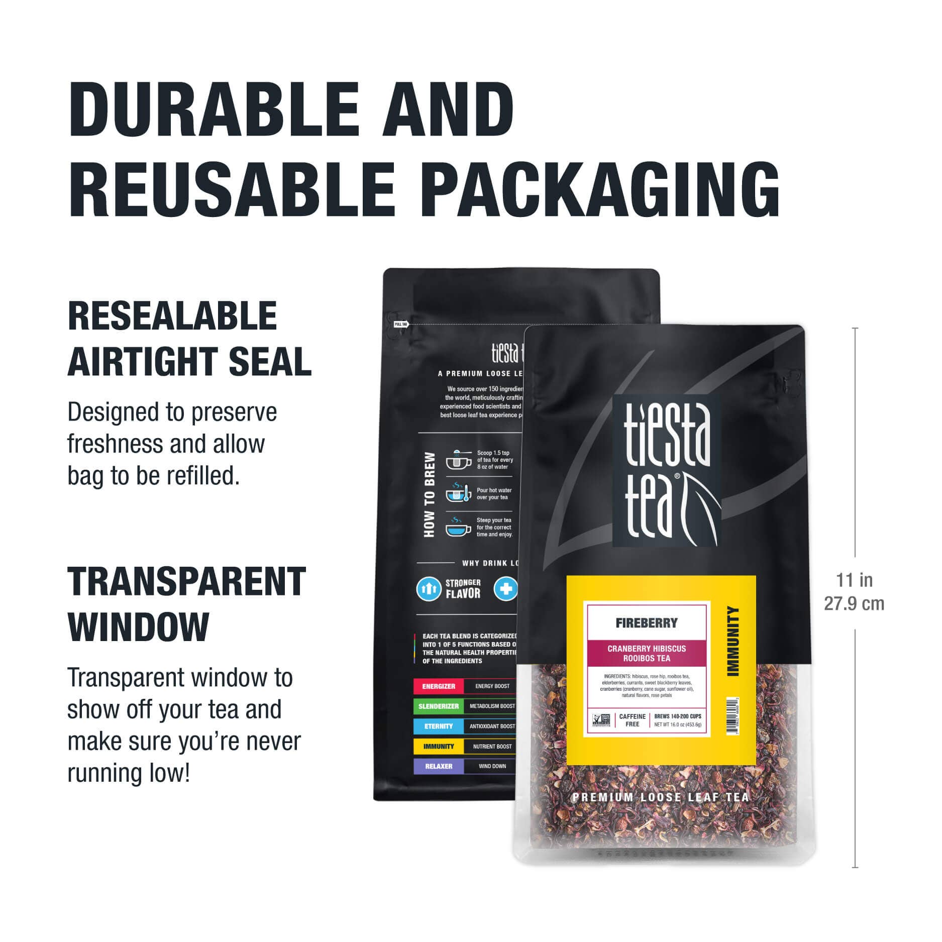 Tiesta Tea Company (loose leaf teas & accessories) - Wholesale Loose Tea - Fireberry - Cranberry Hibiscus Rooibos Tea12