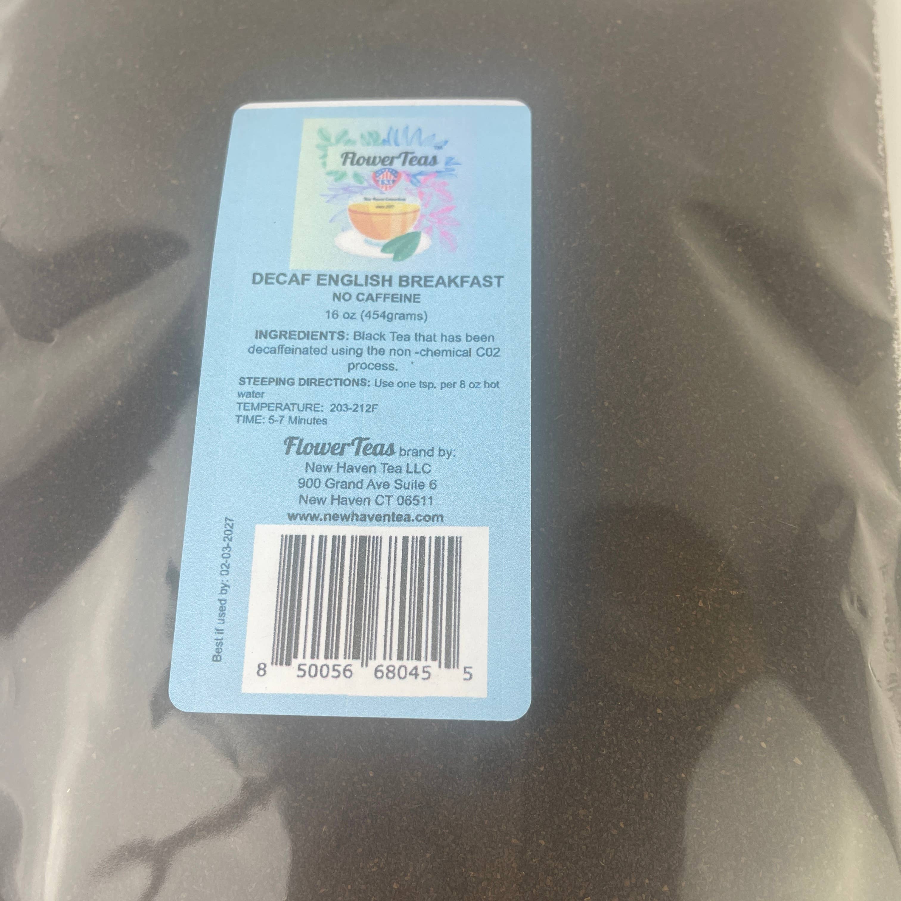 FlowerTeas – Engroshandel Løs te – Løsbladet te i løs vægt 1 lbs Kommerciel brygning Fødevareservice99