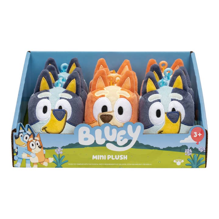 Toysmith - Wholesale Toy Set - Kids - Moose Toys Bluey Mini Plush