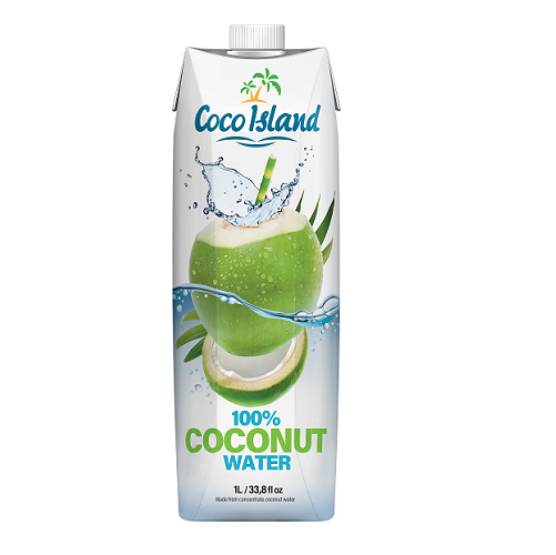 L&F Universal Goods - Wholesale Water met een smaakje/infused water (zonder koolzuur) - Coco Island Kokoswater 12/ltr0