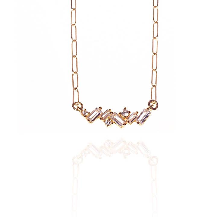 CORRENTE DE GARGANTILHA LORA EXPLOSION - gold - LIMITED por atacado de CLASSYANDFABULOUS Jewelry