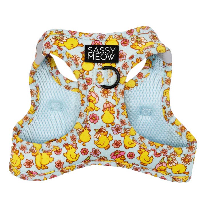 Cat Step-In Harness - Good Duck, Babe! for wholesale by SASSY WOOF
