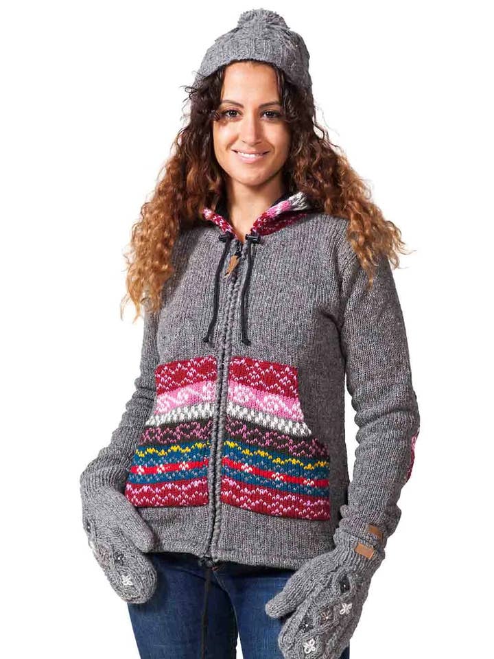 Fair Isle vest voor wholesale door Ark Imports