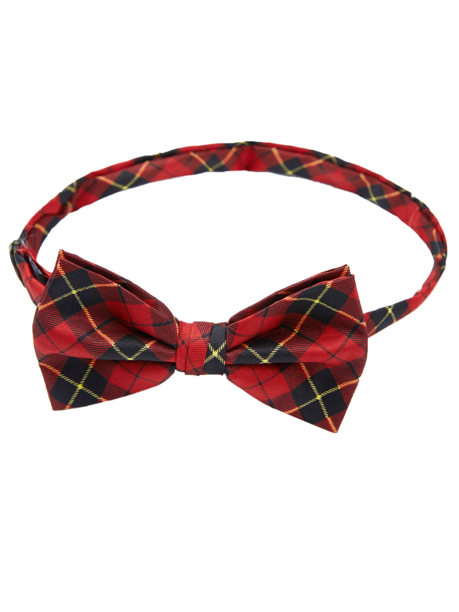 Jacob Alexander – wholesale Bow Tie - Men’s – Men's Woven Royal Tartans Plaid Bow Tie7