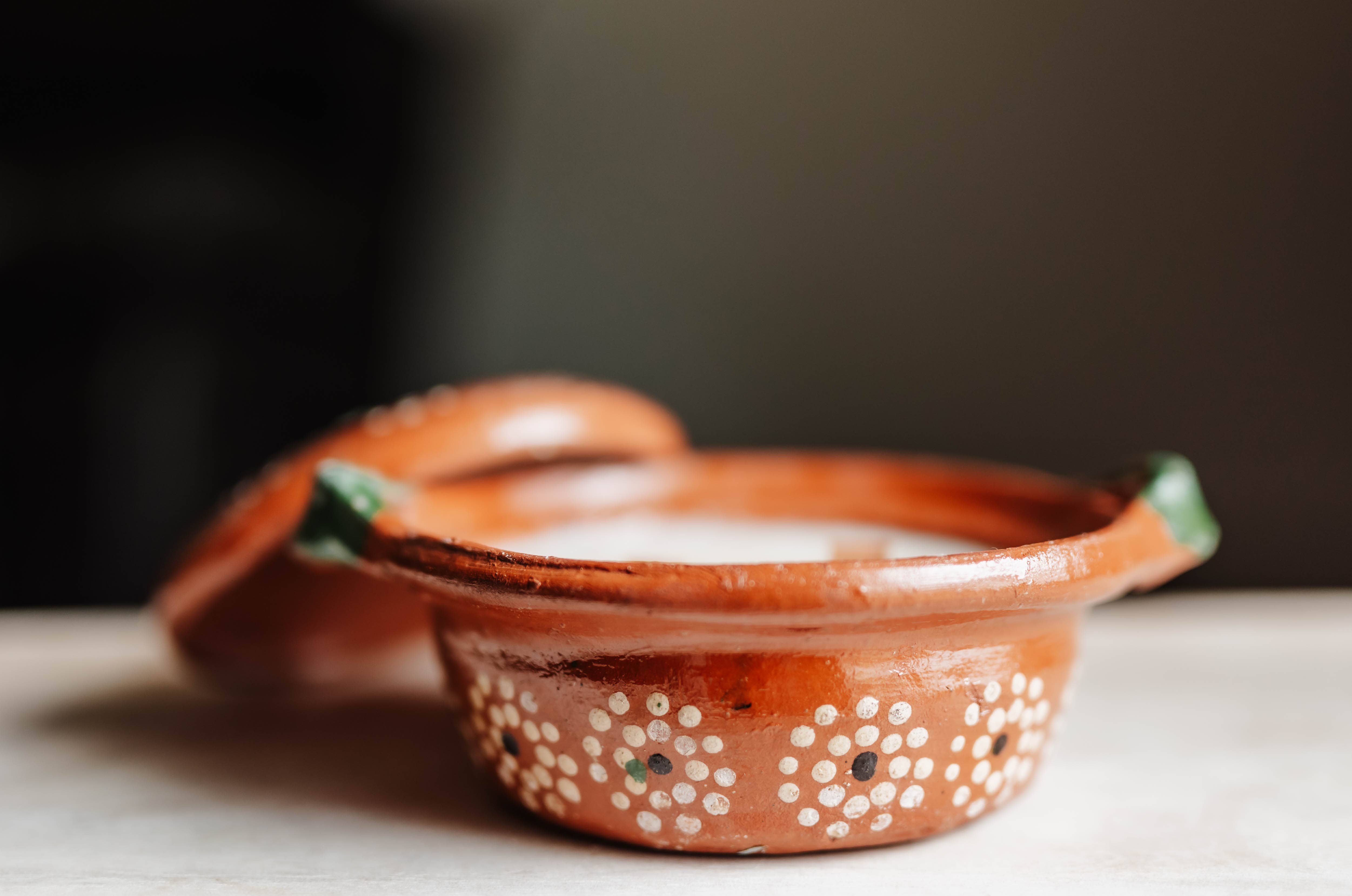 Once Upon A Vela - Wholesale Jar/Filled Candle - Toasted Pumpkin Spice - Mexican Cazuelita Candle 13 oz.5