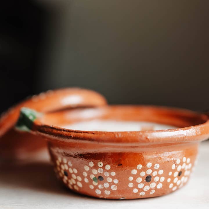 Once Upon A Vela - Wholesale Jar/Filled Candle - Toasted Pumpkin Spice - Mexican Cazuelita Candle 13 oz.5