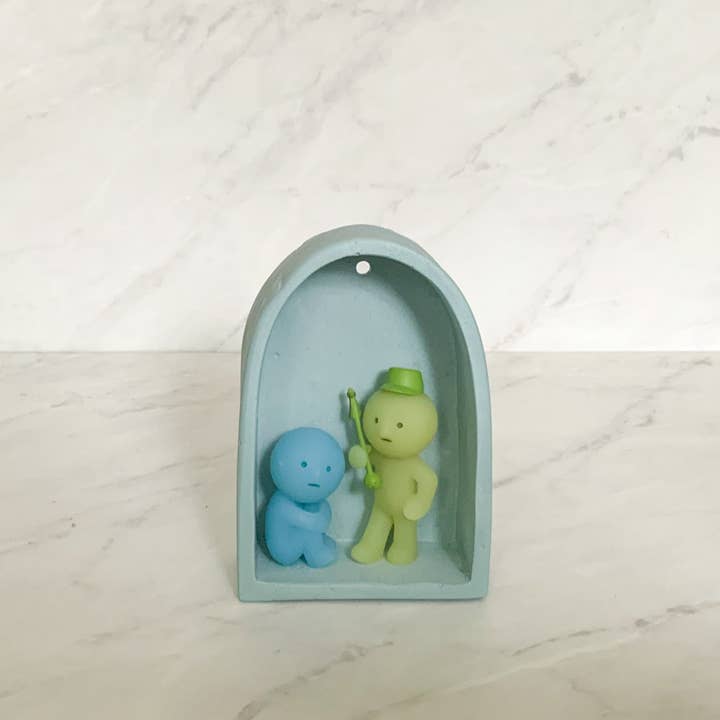 Left Corner Goods - Wholesale Wall Mounted Shelf - Curio Arch Shelf for Trinkets, Wall Altar Shrine6