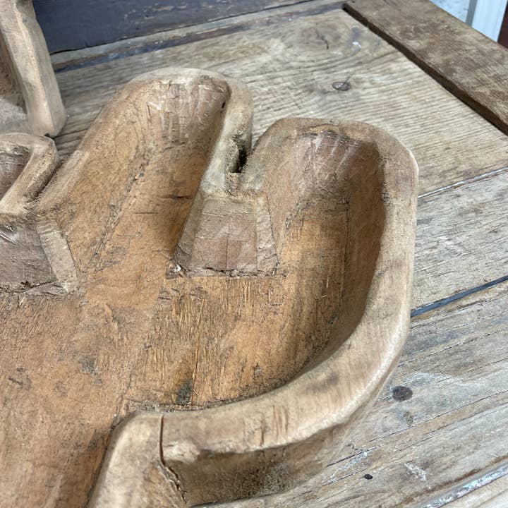 My Amigos Imports - Wholesale Decorative Plate/Dish/Bowl - NFC Mini Cactus Bowl-WH5-7x12-Unfinished-NFC-Cactus-Mini-$83