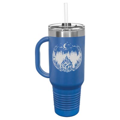 Sugar City Maker – wholesale Insulated mug/tumbler – Outdoor Campfire 40oz Travel Mug1