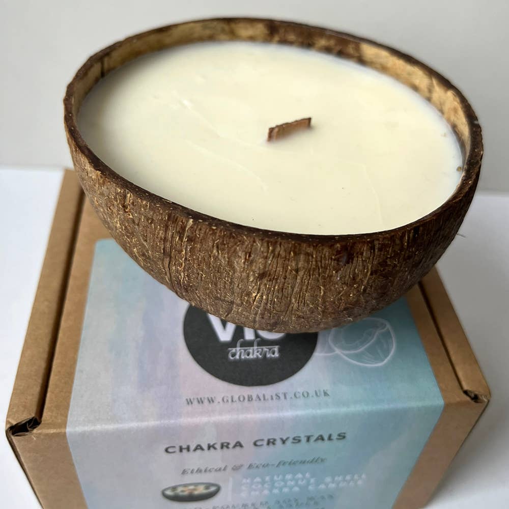 VIE – wholesale Jar/filled candle – Coconut Shell Candle1