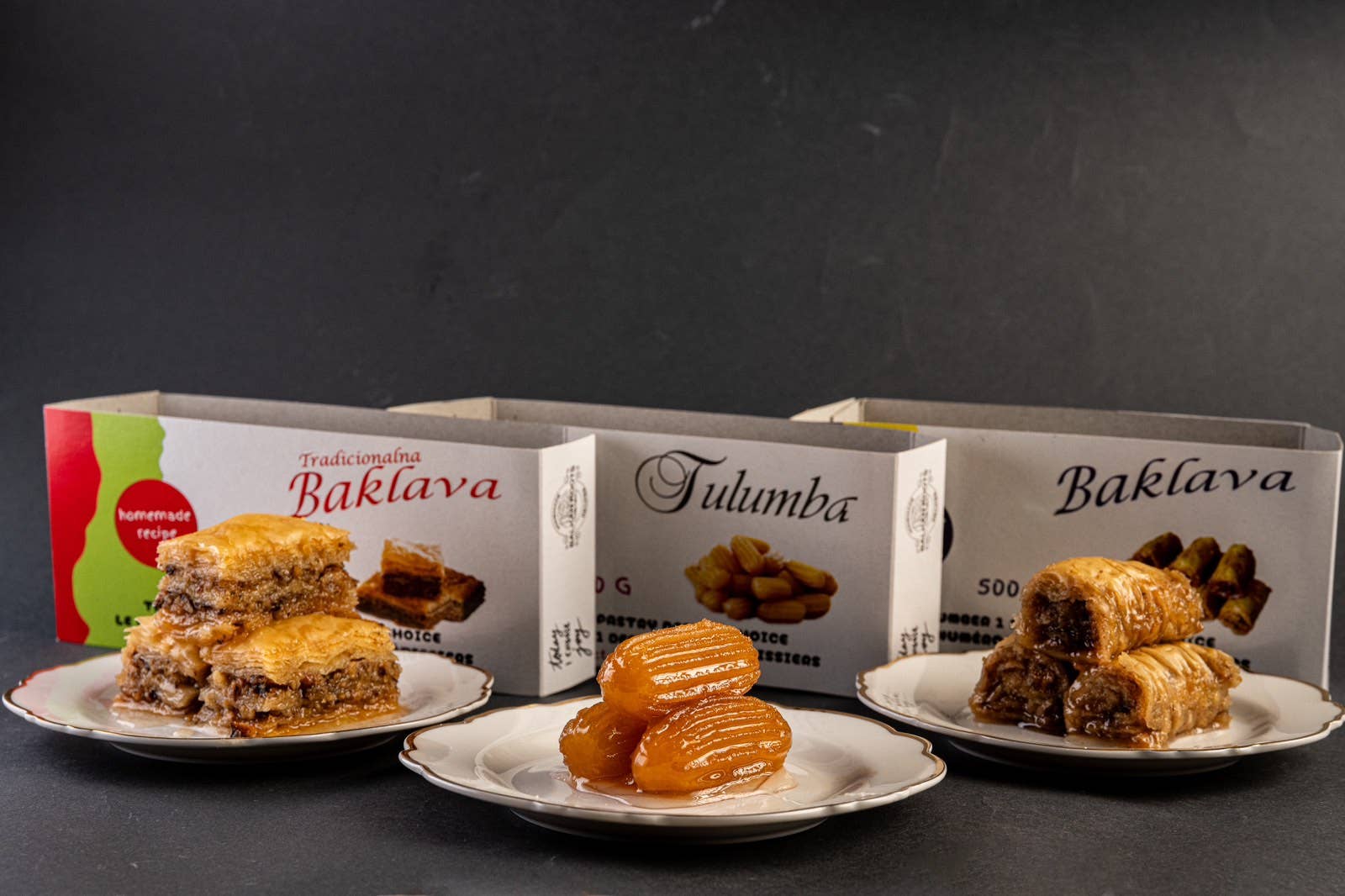 Country Roots - Wholesale Cookie - Rolled Baklava Phyllo Dessert with Walnuts 500g 2