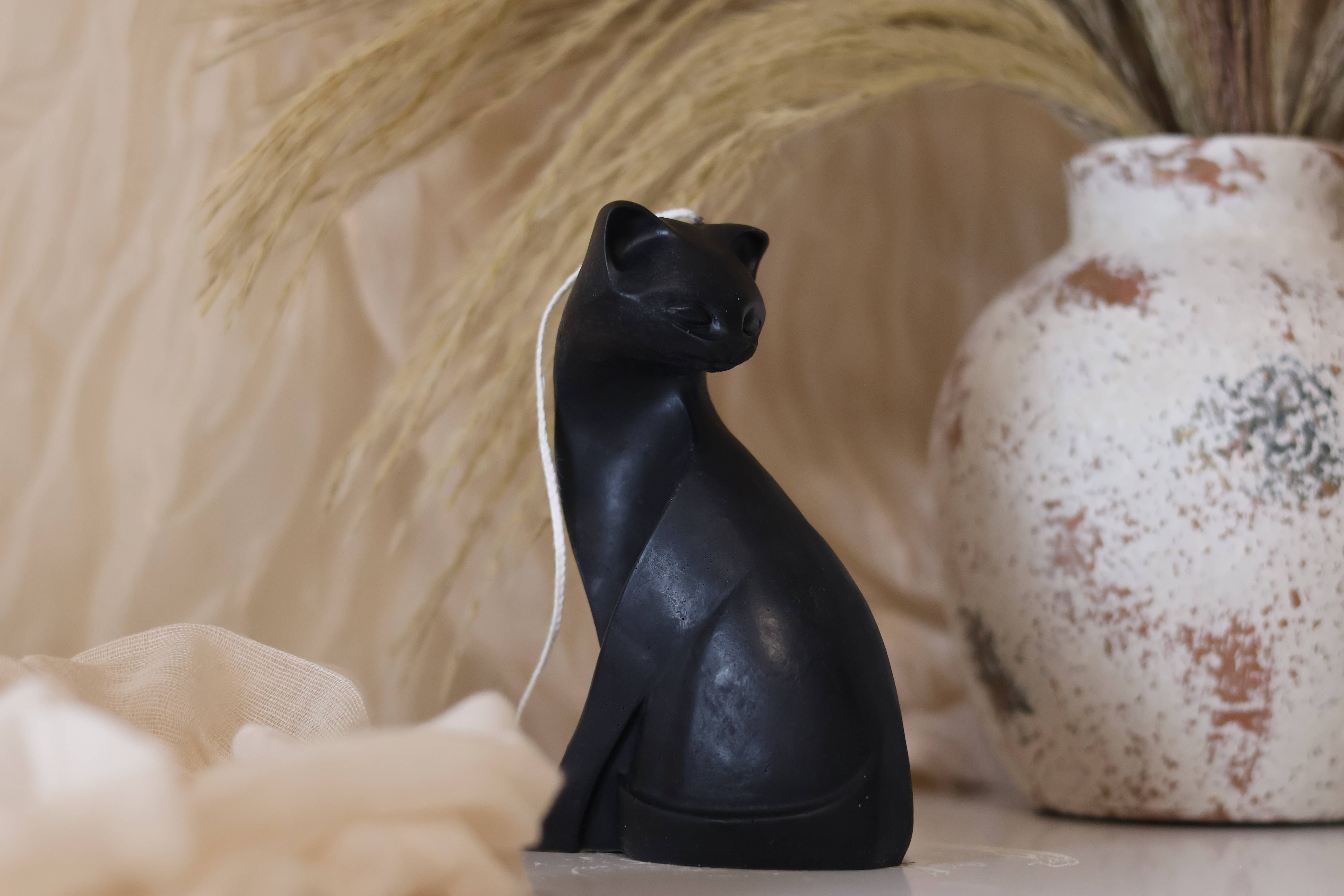 Agaboo Candle - Venta al por mayor Velas de diseño llamativo - Vela elegante con forma de gato, 5.5 x 2.5 pulgadas, con forma de animales10