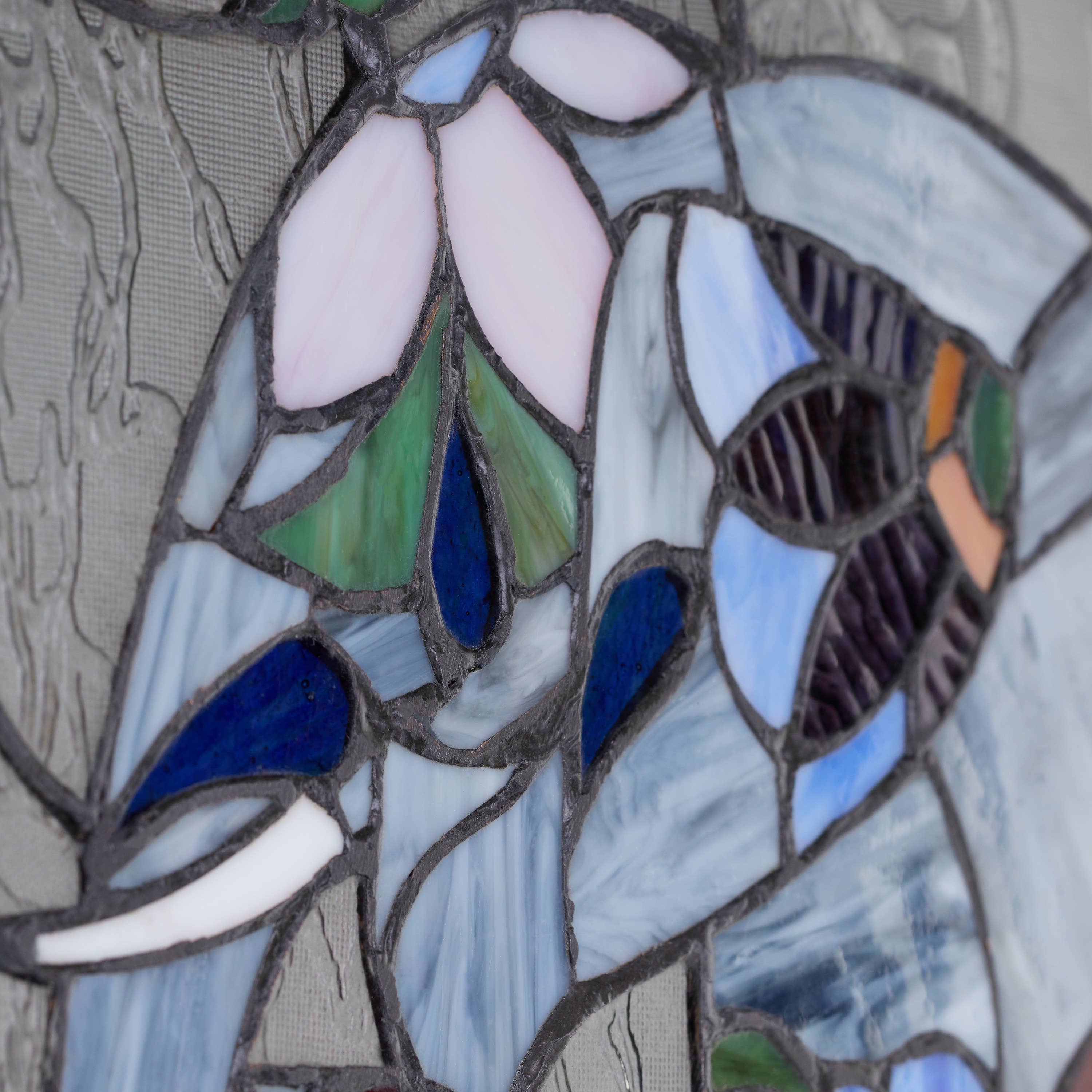 River of Goods - Wholesale Suncatcher - 20"W Mother and Baby Elephant Stained Glass Window Panel7