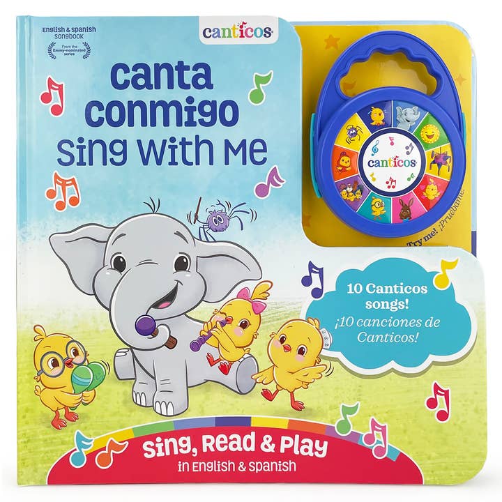 Cottage Door Press - Wholesale Book - Kids - Canticos Sing With Me (Bilingual) Music Device & Book
