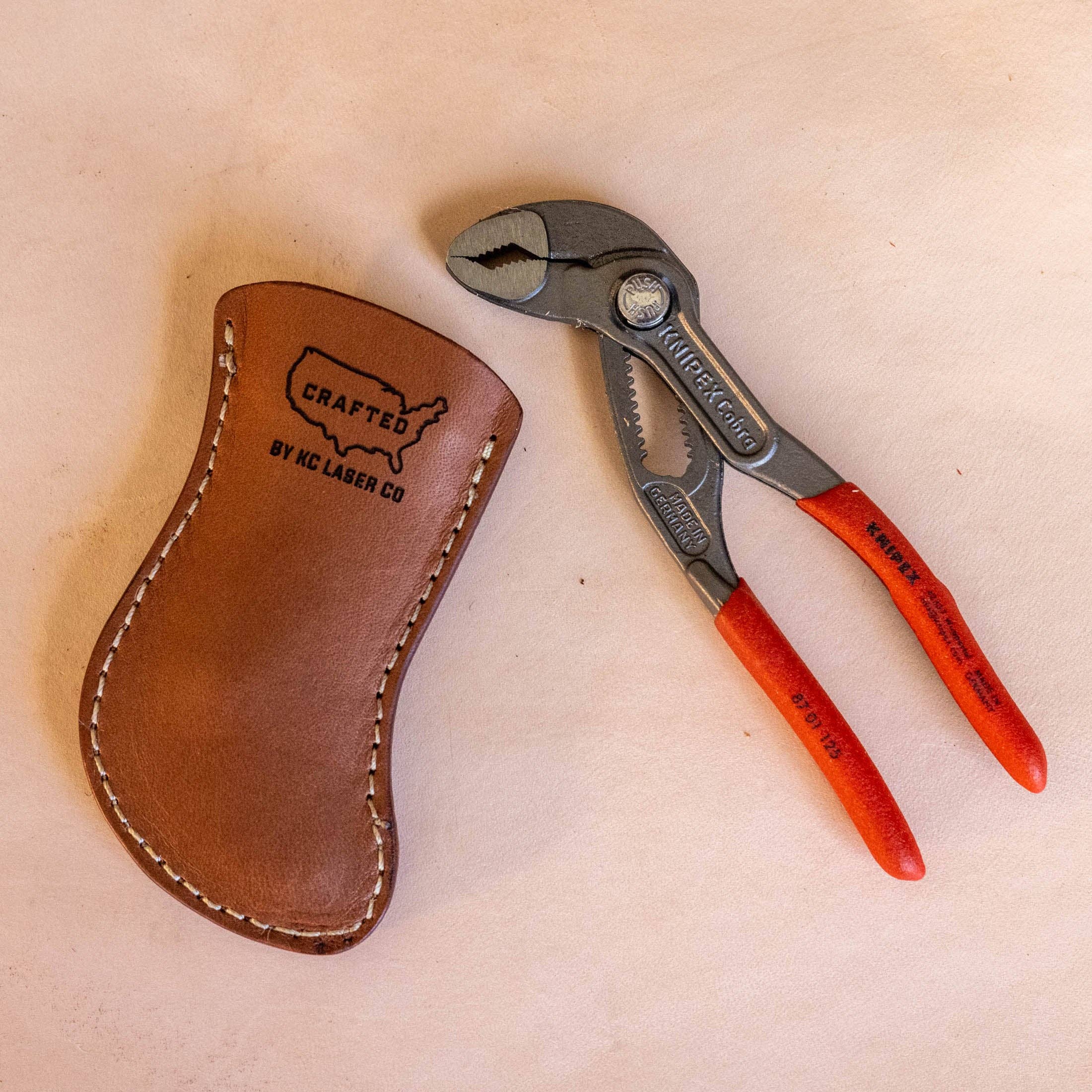 Kc Laser Co - Wholesale Handy Tool - Knipex 5 Inch Plier Leather Cover2