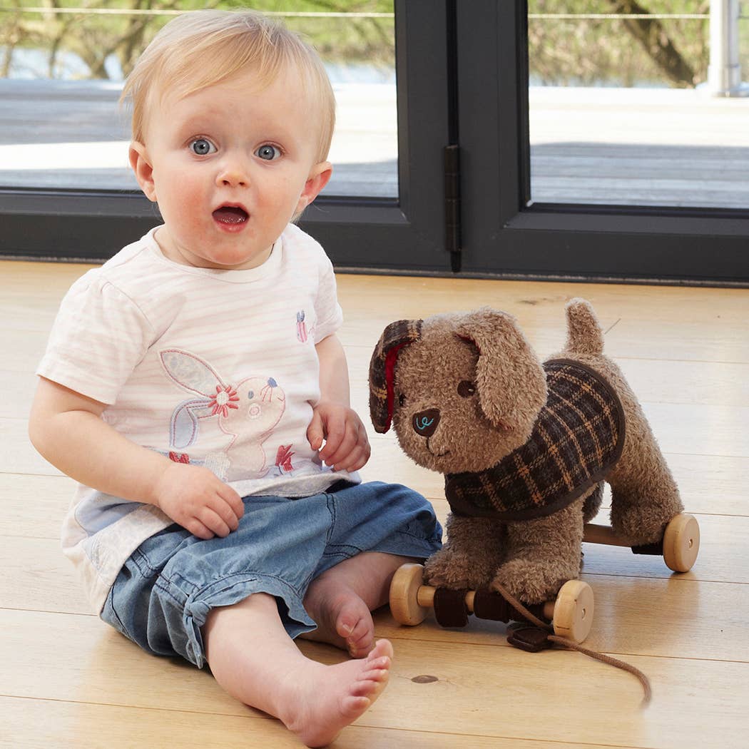 Little Bird Told Me Uk - Vente Jouet classique – enfant - Jouet Percy Pup Pull Along - jouets pour enfants, jouets en bois3
